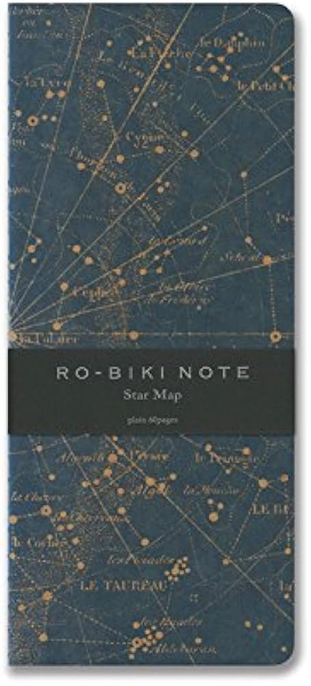 Yamamoto Paper Ro-Biki Notebook- Star Map