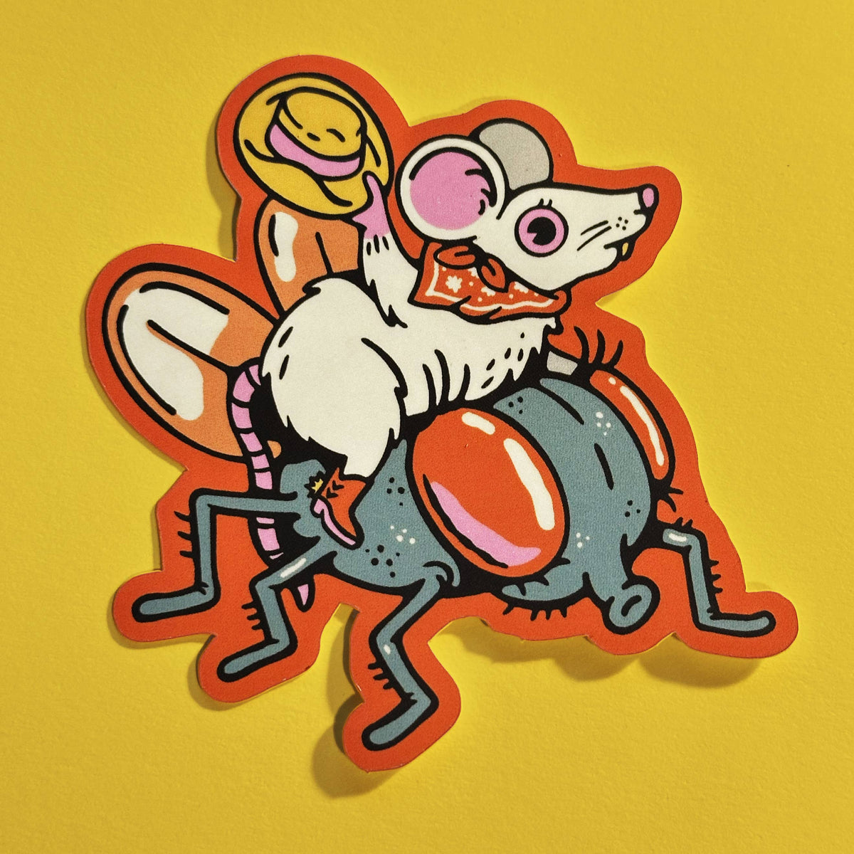Rodeo Rat sticker