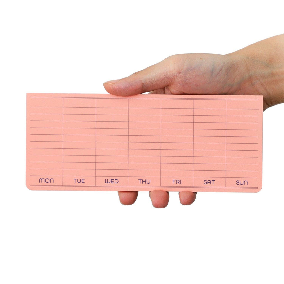 Sticky Memo Pad Weekly: White